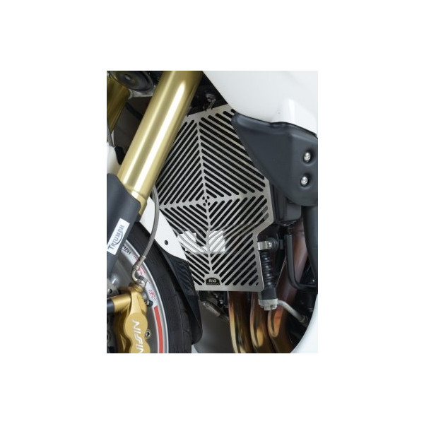 R&G Stainless Steel Radiator and Oil Cooler Guard for Triumph Tiger 1050 and Tiger 1050 Sport